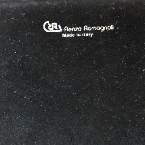 New Luxury Renzo Romagnoli Poker Set Genuine Real Leather Large NWOT - Picture 3 of 3